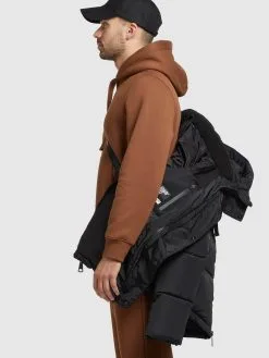 Khujo Winterjassen Winterjas Jedi Heren Zwart -Aanbiedingen Khujo Winkel 8a95b39ee26ca68bea4bbfa7972c86ce