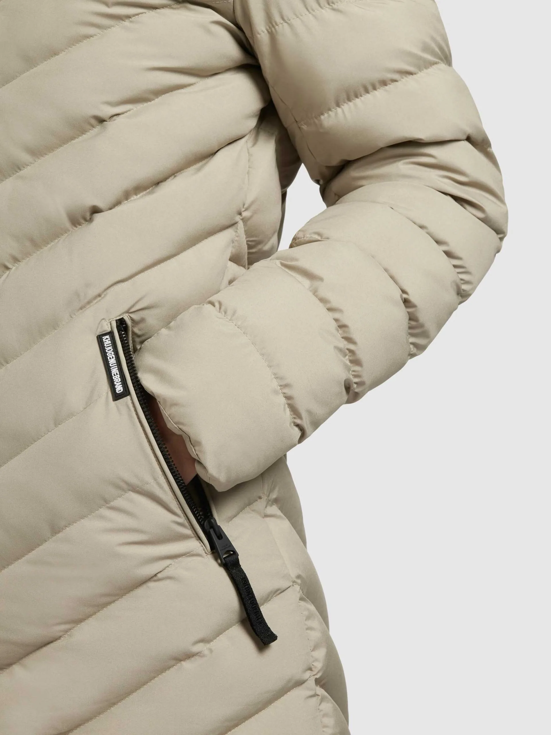 Khujo Tussenjassen Tussenjas Noomi Dames Pastelgroen 8 Khujo Tussenjassen Tussenjas Noomi Dames Pastelgroen - Afbeelding 8