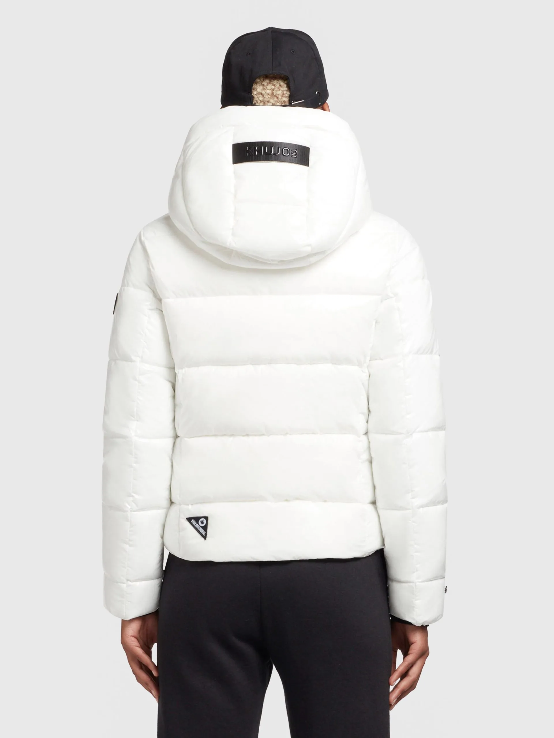 Khujo Winterjassen Winterjas Fala Dames Wit 4 Khujo Winterjassen Winterjas Fala Dames Wit - Afbeelding 4