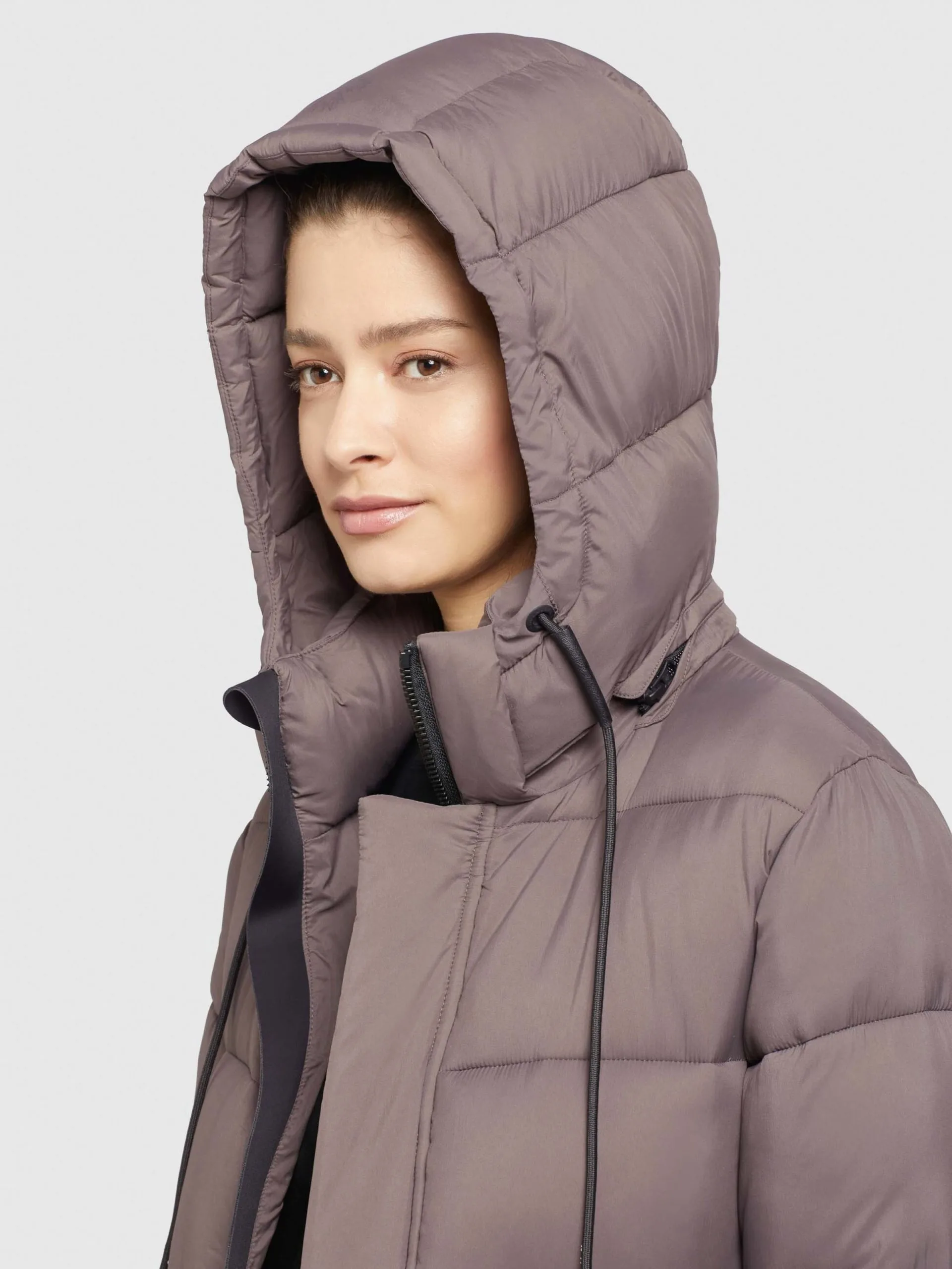 Khujo Wintermantels Wintermantel Julina Dames Mauve 7 Khujo Wintermantels Wintermantel Julina Dames Mauve - Afbeelding 7