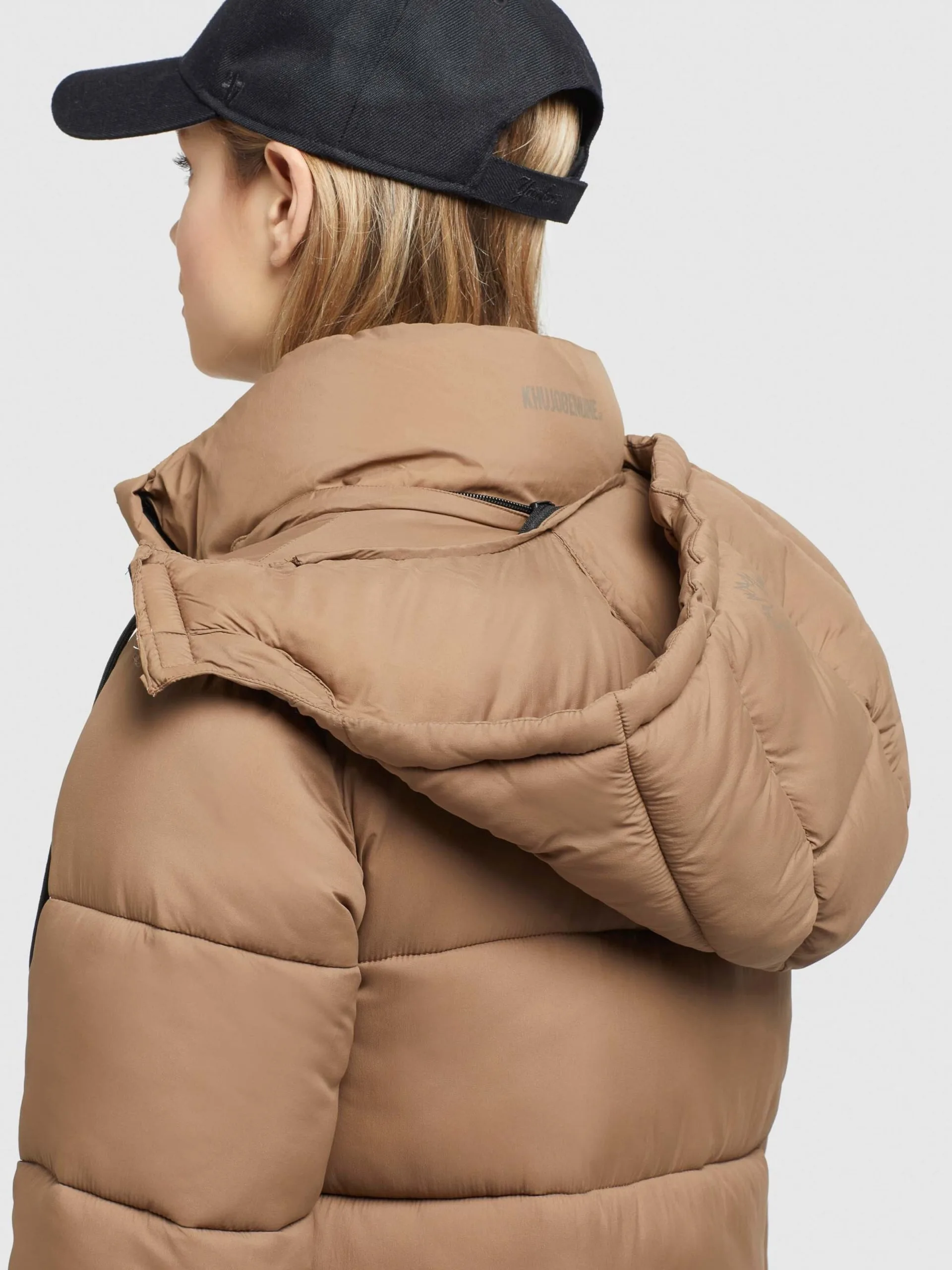 Khujo Wintermantels Wintermantel Julina Dames Lichtbruin 8 Khujo Wintermantels Wintermantel Julina Dames Lichtbruin - Afbeelding 8