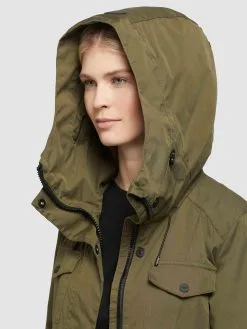 Khujo Parkas Tussenparka ELST Dames Olijfgroen -Aanbiedingen Khujo Winkel 9484c5922e7242ecb4fa7826f3378e4b