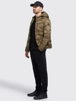 Khujo Tussenjassen Tussenjas Remo Heren Olijfgroen -Aanbiedingen Khujo Winkel 95539316101dbacab2c0204e4537a5b1