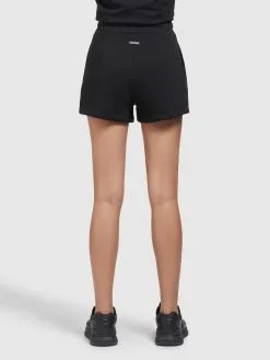 Khujo Shorts Regular Broek Dames Zwart -Aanbiedingen Khujo Winkel 96d684803c9da7f46ff9504bf2d7401a