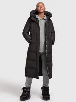 Khujo Wintermantels Wintermantel Soulani Dames Zwart -Aanbiedingen Khujo Winkel 970912625abf3a97c53f7e05e1bd9afd