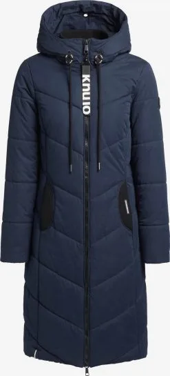 Khujo Winterjassen Winterjas Aribay Dames Navy