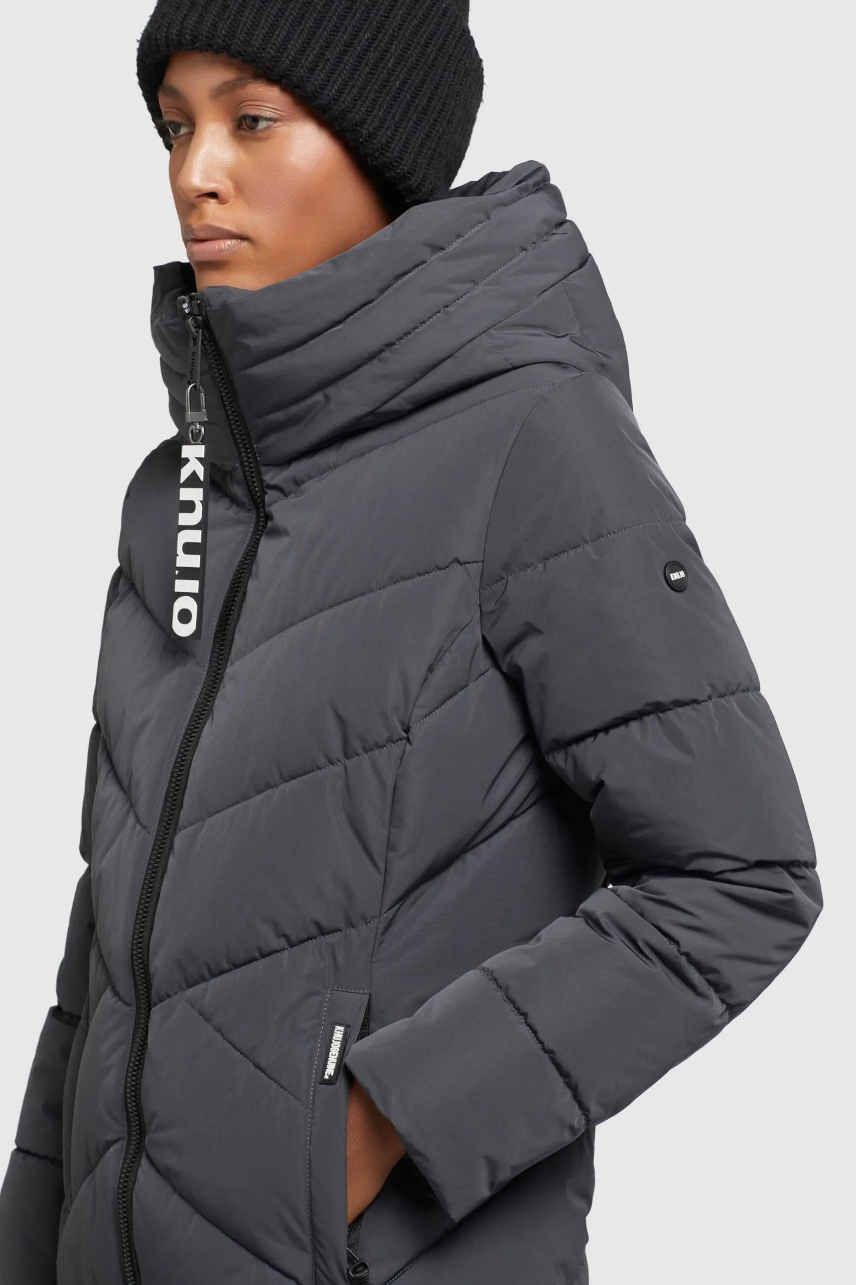 Khujo Wintermantels Wintermantel Formin Dames Grafiet 7 Khujo Wintermantels Wintermantel Formin Dames Grafiet - Afbeelding 7