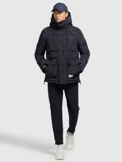 Khujo Winterjassen Winterjas Jedi Heren Donkerblauw -Aanbiedingen Khujo Winkel 9c80ee89eb6c684130d9766900f31cc2