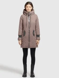 Khujo Tussenmantels Tussenmantel Jerry Dames Lichtlila -Aanbiedingen Khujo Winkel 9cac3542a83b5c0ebce63596d0091290