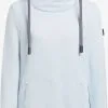 Khujo Hoodies Sweatshirt Rhabea Dames Lichtblauw