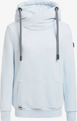 Khujo Hoodies Sweatshirt Rhabea Dames Lichtblauw