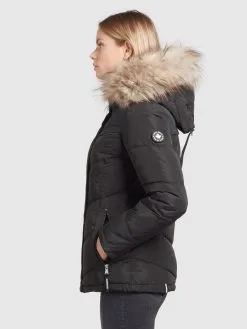 Khujo Winterjassen Winterjas Winsen Dames Zwart -Aanbiedingen Khujo Winkel 9d8a16936fa8f61b48af2bbdc2e8e47a