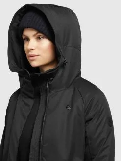 Khujo Parkas Tussenparka Dames Zwart -Aanbiedingen Khujo Winkel 9f999db123d883c6f4a05ee33847dc33