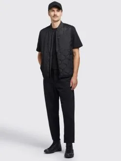 Khujo Bodywarmers Bodywarmer Liel Heren Zwart -Aanbiedingen Khujo Winkel 9fbd884c0f6eda852984e15157647416