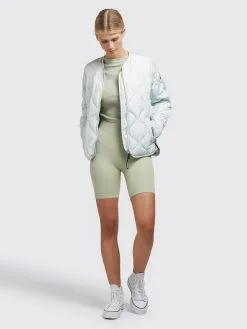 Khujo Tussenjassen Tussenjas Alma Dames Lichtgroen -Aanbiedingen Khujo Winkel a1084b4ffa83bc169898a441e12836eb