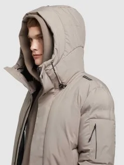 Khujo Winterjassen Winterjas Cann Heren Lichtbruin -Aanbiedingen Khujo Winkel a14ed001eab28946683a3ed54bbf4c14