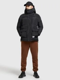 Khujo Winterjassen Winterjas Jedi Heren Zwart -Aanbiedingen Khujo Winkel a17481f65f5f8b3daa18cf4f6b43abe4