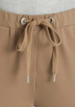 Khujo Sweatpants Tapered Broek Alenia Dames Lichtbruin -Aanbiedingen Khujo Winkel a37e64df42b5dacc16894d463c18ff68