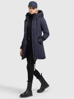 Khujo Winterjassen Winterjas Jerry Dames Navy -Aanbiedingen Khujo Winkel a47e611c7deda1ba1b69be1c0475b10f