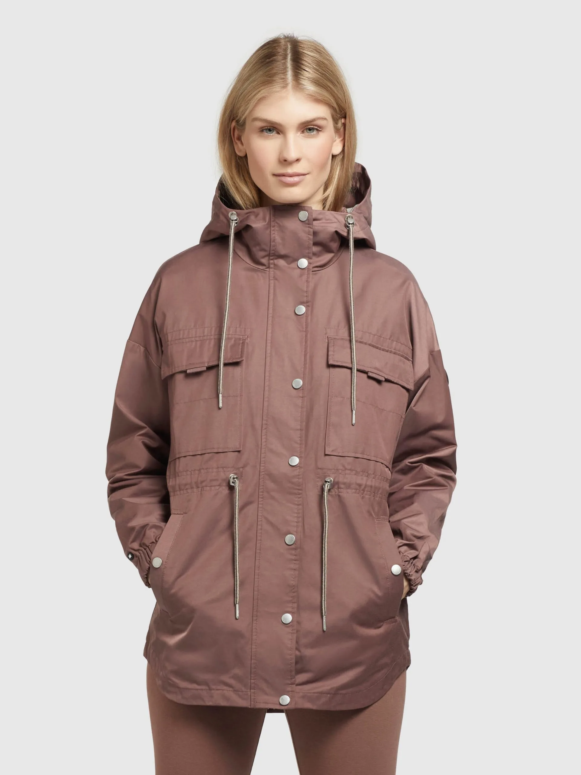 Khujo Tussenjassen Tussenjas PRAYATA Dames Bruin 2 Khujo Tussenjassen Tussenjas PRAYATA Dames Bruin - Afbeelding 2