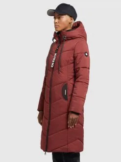 Khujo Tussenmantels Tussenmantel Aribay Dames Roestrood -Aanbiedingen Khujo Winkel a757b923abe08a918ff31ddb9b91180e