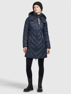 Khujo Tussenmantels Tussenmantel Aneth Dames Navy -Aanbiedingen Khujo Winkel a81b17579e1c33cd94aa062d202504d2