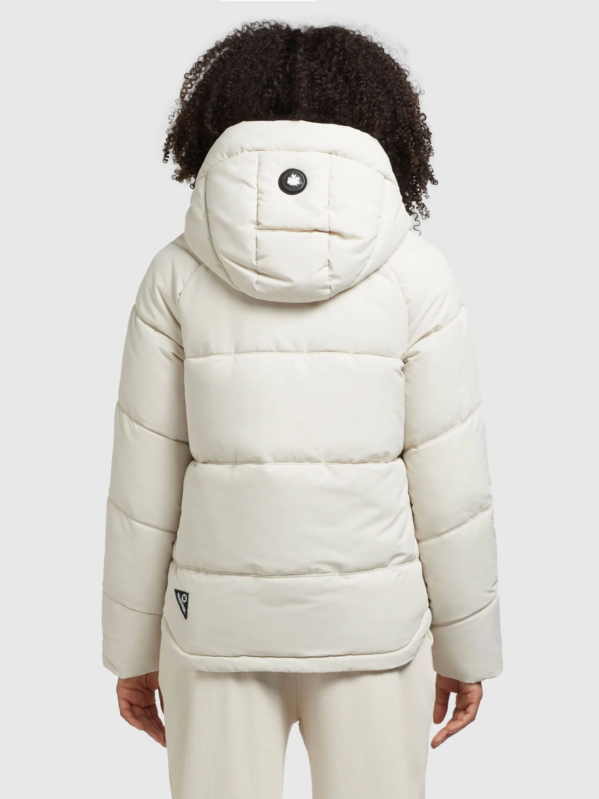 Khujo Winterjassen Winterjas Monty 2 Dames Offwhite 4 Khujo Winterjassen Winterjas Monty 2 Dames Offwhite - Afbeelding 4