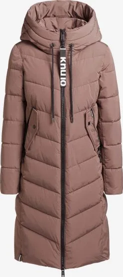 Khujo Wintermantels Wintermantel Ayleena Dames Chamois