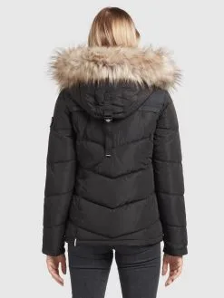 Khujo Winterjassen Winterjas Winsen Dames Zwart -Aanbiedingen Khujo Winkel abe40bf41bfa0394e21e0b51edf6ad80