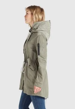 Khujo Parkas Tussenparka CATHARINA Dames Kaki -Aanbiedingen Khujo Winkel ac6c95b97726a3cfacb4c2a02a89cacf