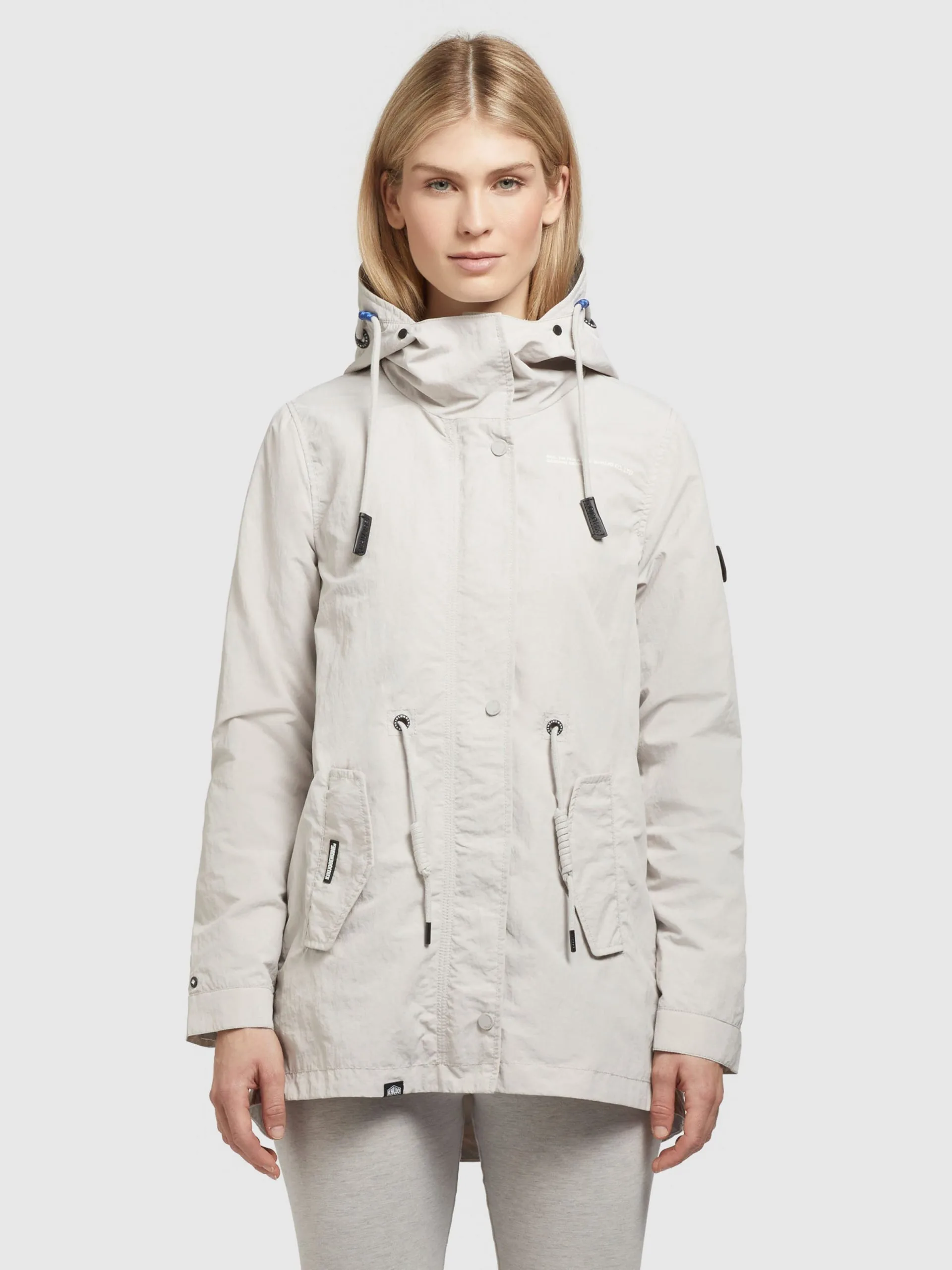 Khujo Tussenjassen Tussenjas CAIMA Dames Lichtgrijs 2 Khujo Tussenjassen Tussenjas CAIMA Dames Lichtgrijs - Afbeelding 2