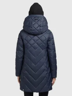 Khujo Tussenmantels Tussenmantel Aneth Dames Navy -Aanbiedingen Khujo Winkel afca6516853b140d58a80b71937f353a