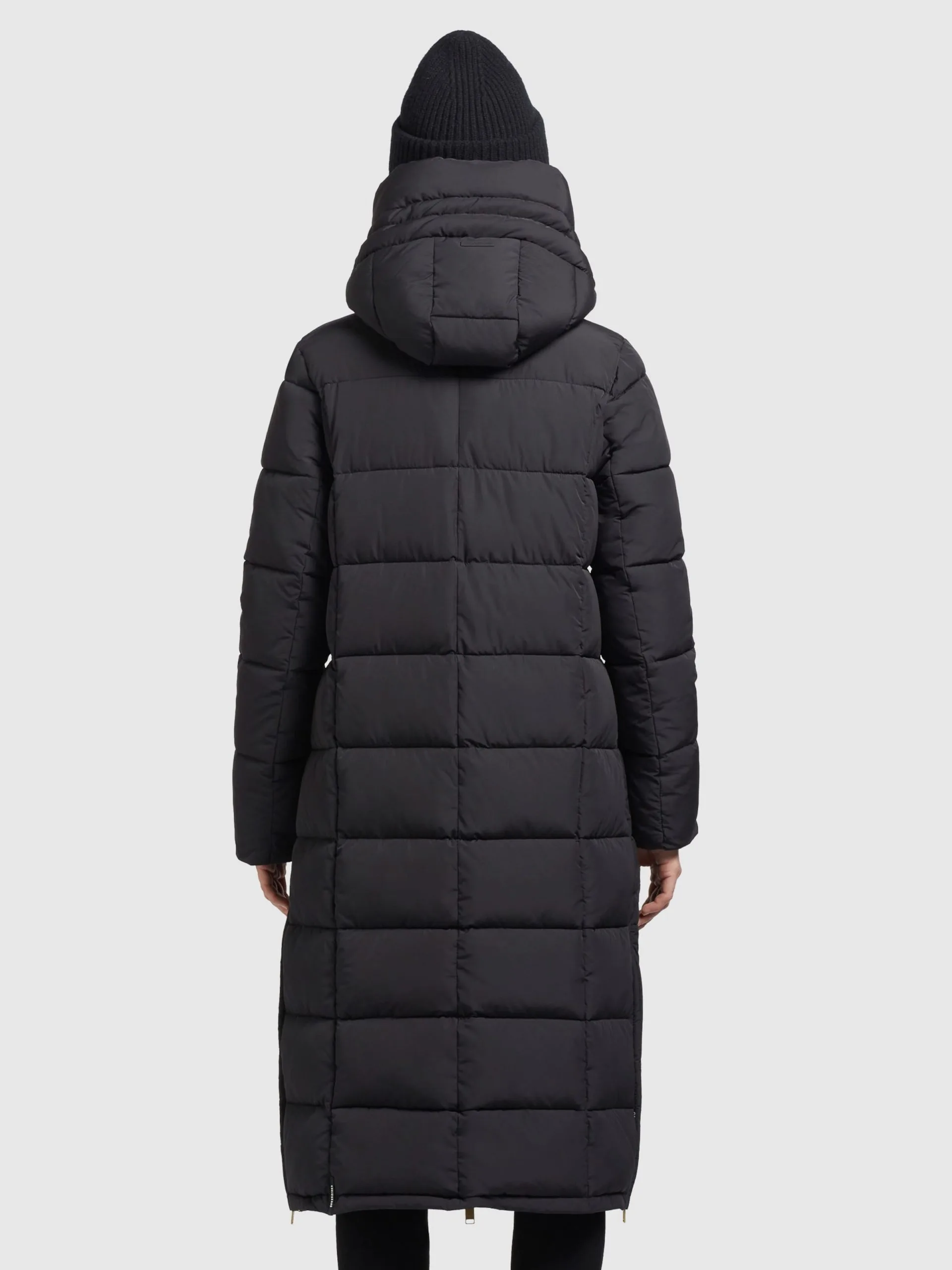 Khujo Wintermantels Wintermantel Aruba Dames Zwart 4 Khujo Wintermantels Wintermantel Aruba Dames Zwart - Afbeelding 4