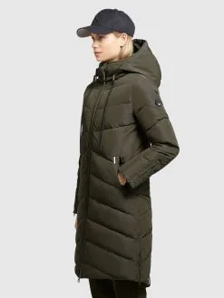 Khujo Wintermantels Wintermantel Huba Dames Donkergroen 12 Khujo Wintermantels Wintermantel Huba Dames Donkergroen -Aanbiedingen Khujo Winkel b1ebf261117352dedf03fad80b408042