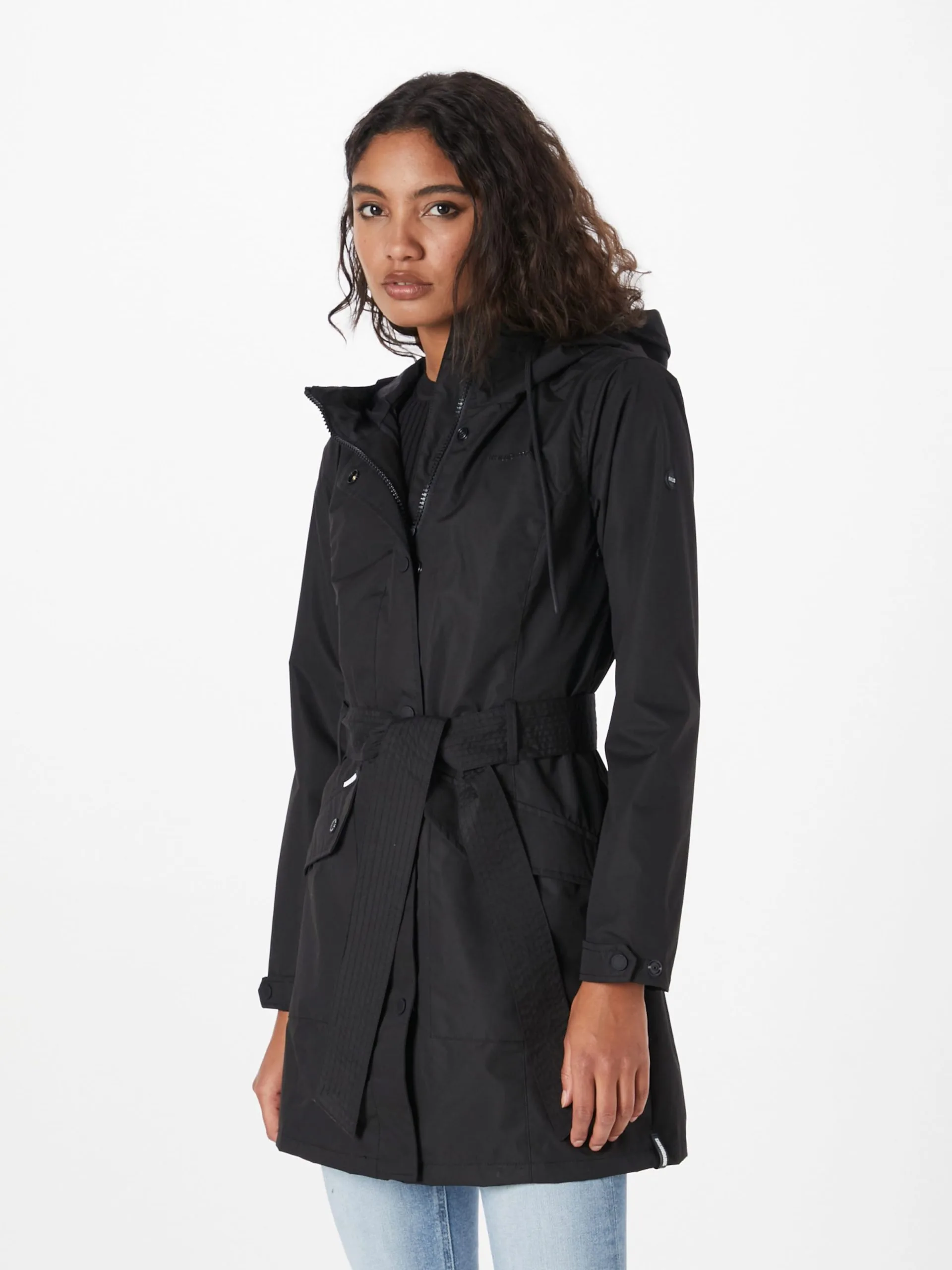 Khujo Tussenjassen Tussenjas Lauren Dames Zwart 2 Khujo Tussenjassen Tussenjas Lauren Dames Zwart - Afbeelding 2