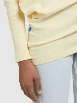 Khujo Fijngebreide Truien Trui Shea Dames Lichtgeel -Aanbiedingen Khujo Winkel b548cac20ce87ddd31d72daf1a9e1d05