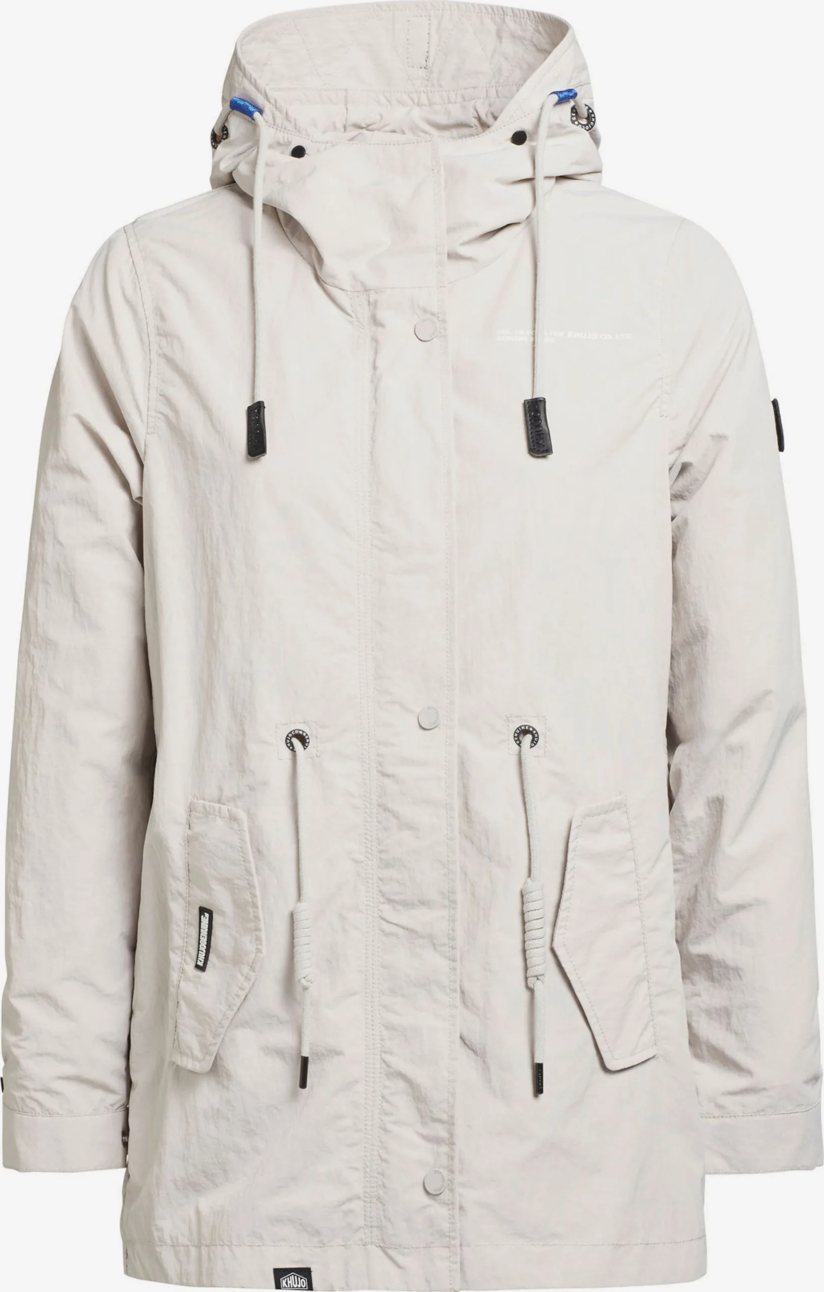 Khujo Tussenjassen Tussenjas CAIMA Dames Lichtgrijs 1 Khujo Tussenjassen Tussenjas CAIMA Dames Lichtgrijs