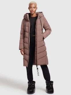 Khujo Wintermantels Wintermantel Ayleena Dames Chamois -Aanbiedingen Khujo Winkel b6140961faffcead5d07029927f97b83