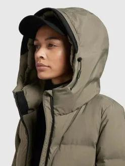 Khujo Winterjassen Winterjas Tanare Dames Olijfgroen -Aanbiedingen Khujo Winkel b87c103a3d7159e9ba8f8bb632169ff7