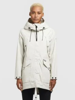 Khujo Tussenmantels Tussenmantel AIRA Dames Lichtgrijs -Aanbiedingen Khujo Winkel b9608f3a1dd862ba317b0d20f51e3e65