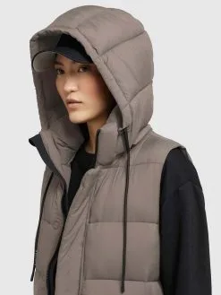 Khujo Bodywarmers Bodywarmer Tourin Dames Bruin -Aanbiedingen Khujo Winkel b9903b61ece1202e739c706158b68c69