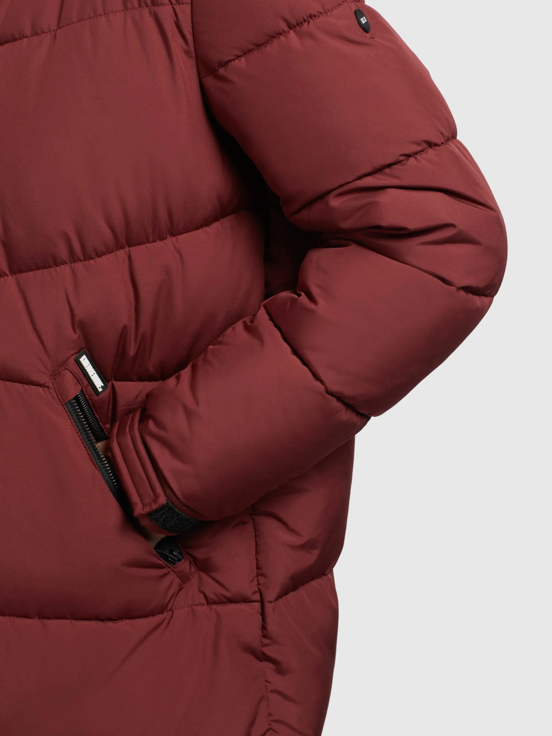 Khujo Wintermantels Wintermantel SHIMANTA2 Dames Donkerrood 2 Khujo Wintermantels Wintermantel SHIMANTA2 Dames Donkerrood - Afbeelding 2