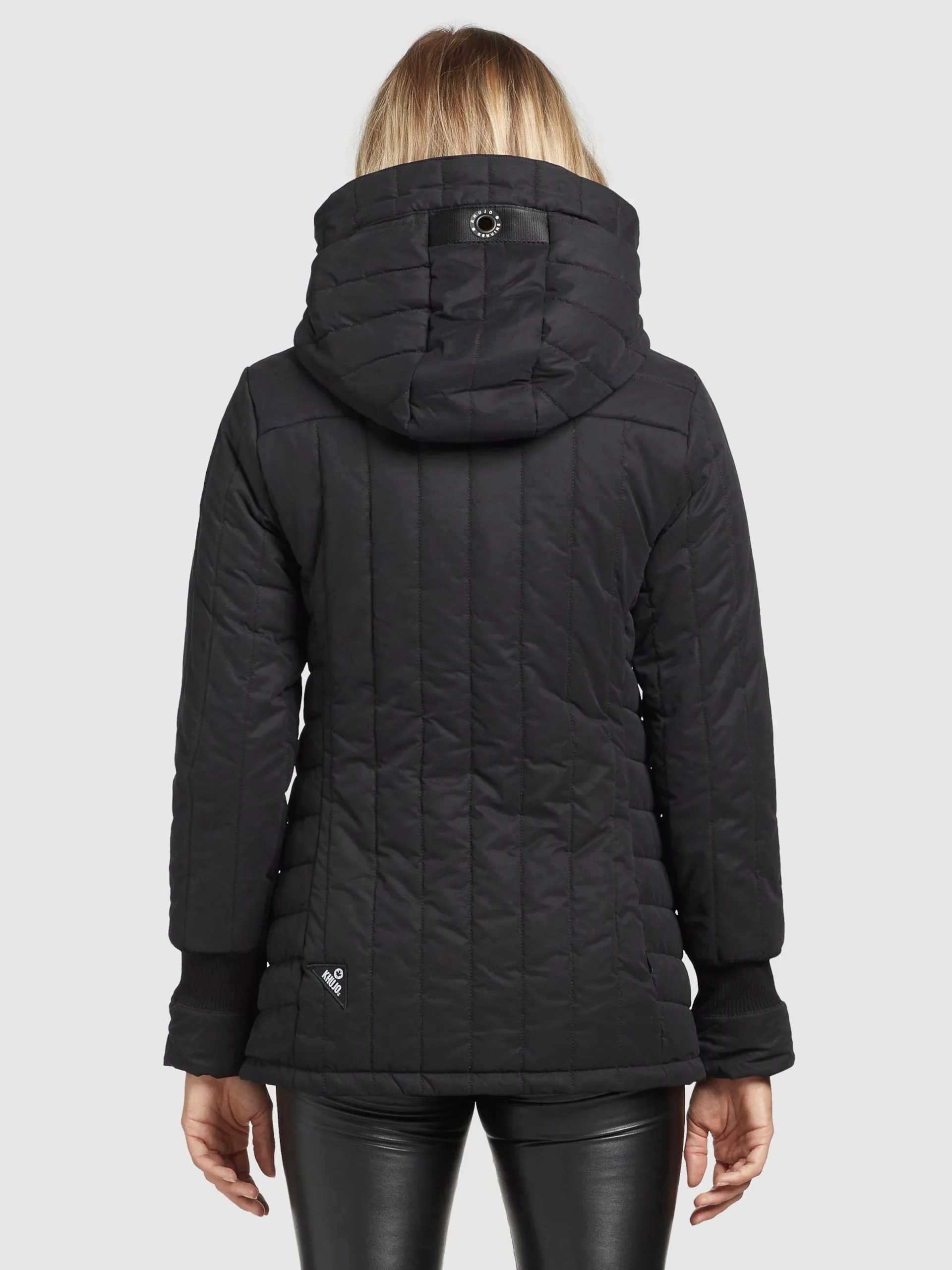 Khujo Winterjassen Winterjas Dames Zwart 5 Khujo Winterjassen Winterjas Dames Zwart - Afbeelding 5