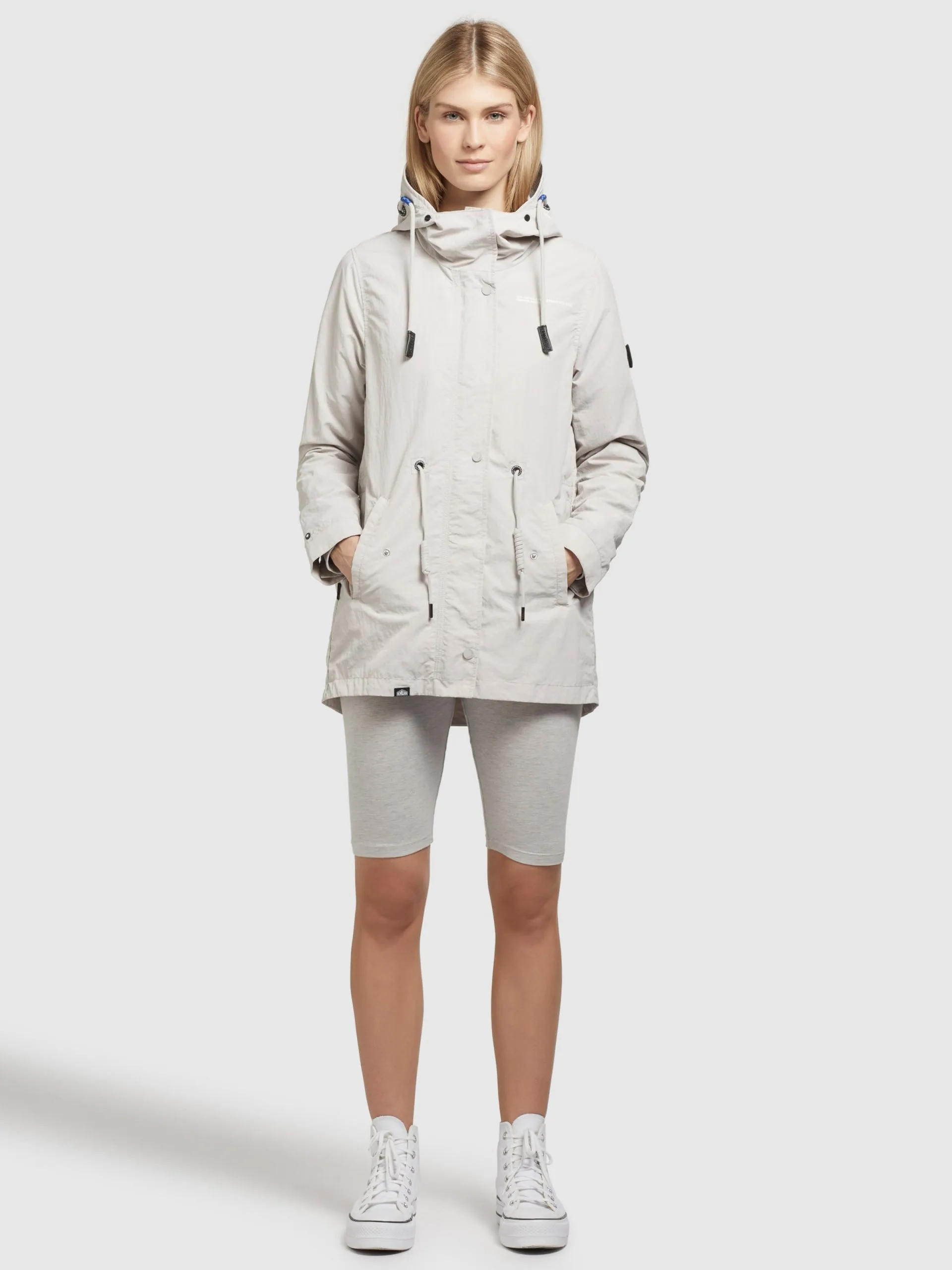 Khujo Tussenjassen Tussenjas CAIMA Dames Lichtgrijs 3 Khujo Tussenjassen Tussenjas CAIMA Dames Lichtgrijs - Afbeelding 3