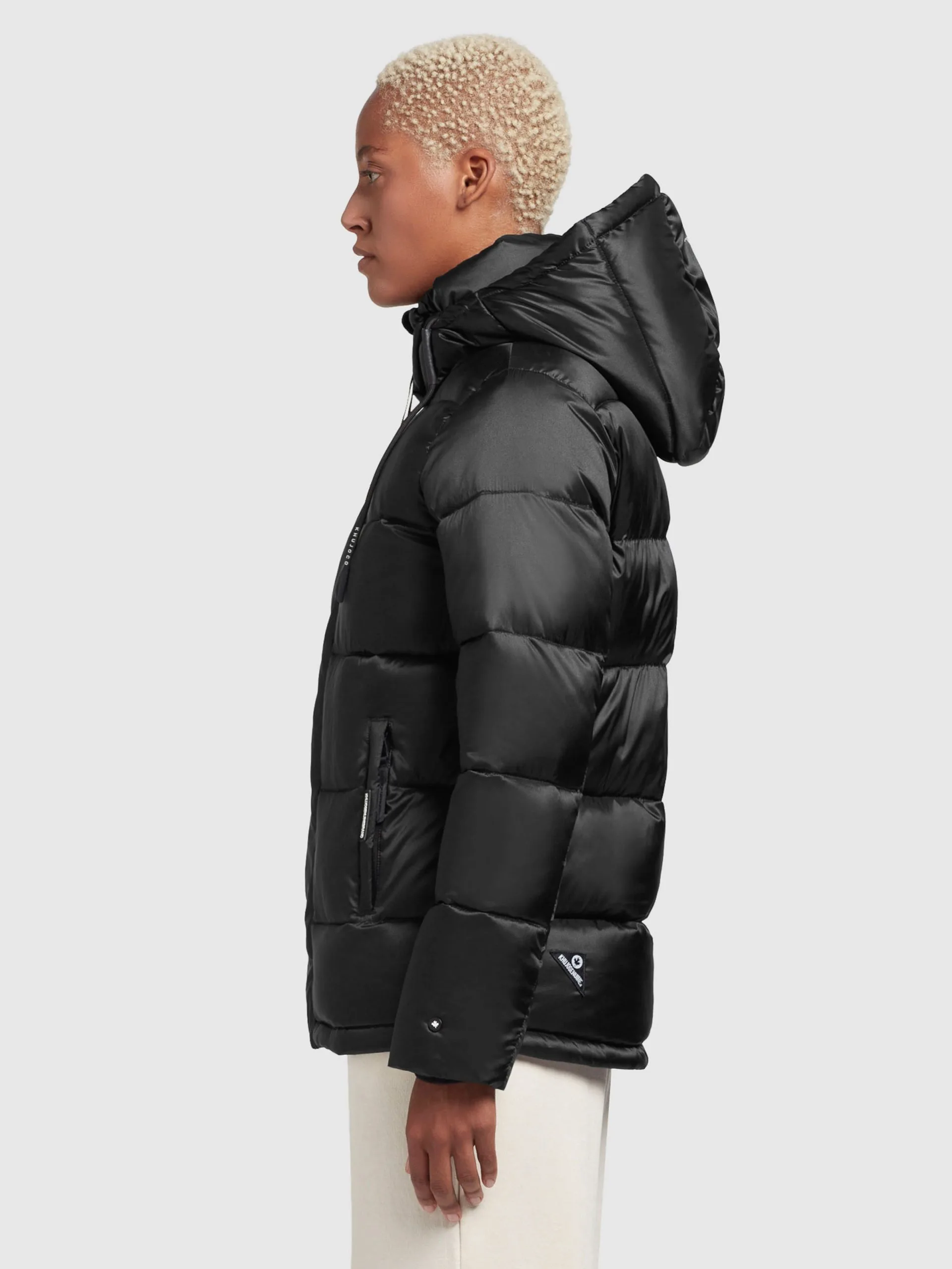 Khujo Winterjassen Winterjas Evona Dames Zwart 5 Khujo Winterjassen Winterjas Evona Dames Zwart - Afbeelding 5