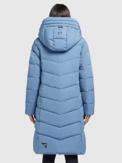 Khujo Wintermantels Wintermantel Ayleena Dames Lichtblauw -Aanbiedingen Khujo Winkel bdcccccc5accffe17bae58b5959374f2