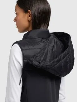 Khujo Bodywarmers Bodywarmer Fabia Matt Dames Zwart -Aanbiedingen Khujo Winkel be072b57d4937e33387c77c357a6abd7