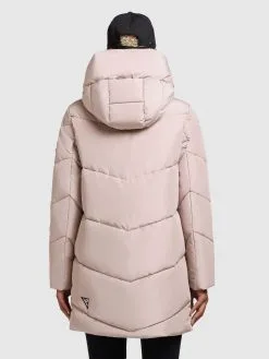 Khujo Winterjassen Winterjas Jordis Dames Lichtroze -Aanbiedingen Khujo Winkel be335b1e55401bf65785ab47f7177379