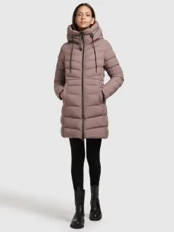 Khujo Korte Mantels Wintermantel Tuhani Dames Donkerlila -Aanbiedingen Khujo Winkel befa2fdef29e9f5da77f81530a89926b