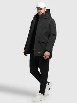 Khujo Winterjassen Winterjas Bates Heren Zwart -Aanbiedingen Khujo Winkel befe86f6e1bcf54a49387e046a2d8a9e